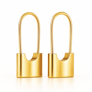 Lock Earring