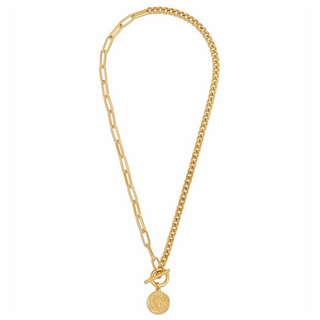 Ellie Vail - Stacie Toggle Chain Coin Necklace
