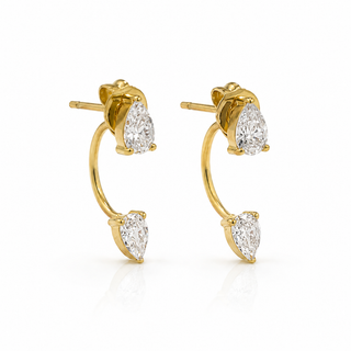 Teardrop Climber Earring
