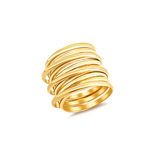 Ellie Vail - Margot Coil Band Ring