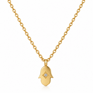 Hamsa Pendant Necklace