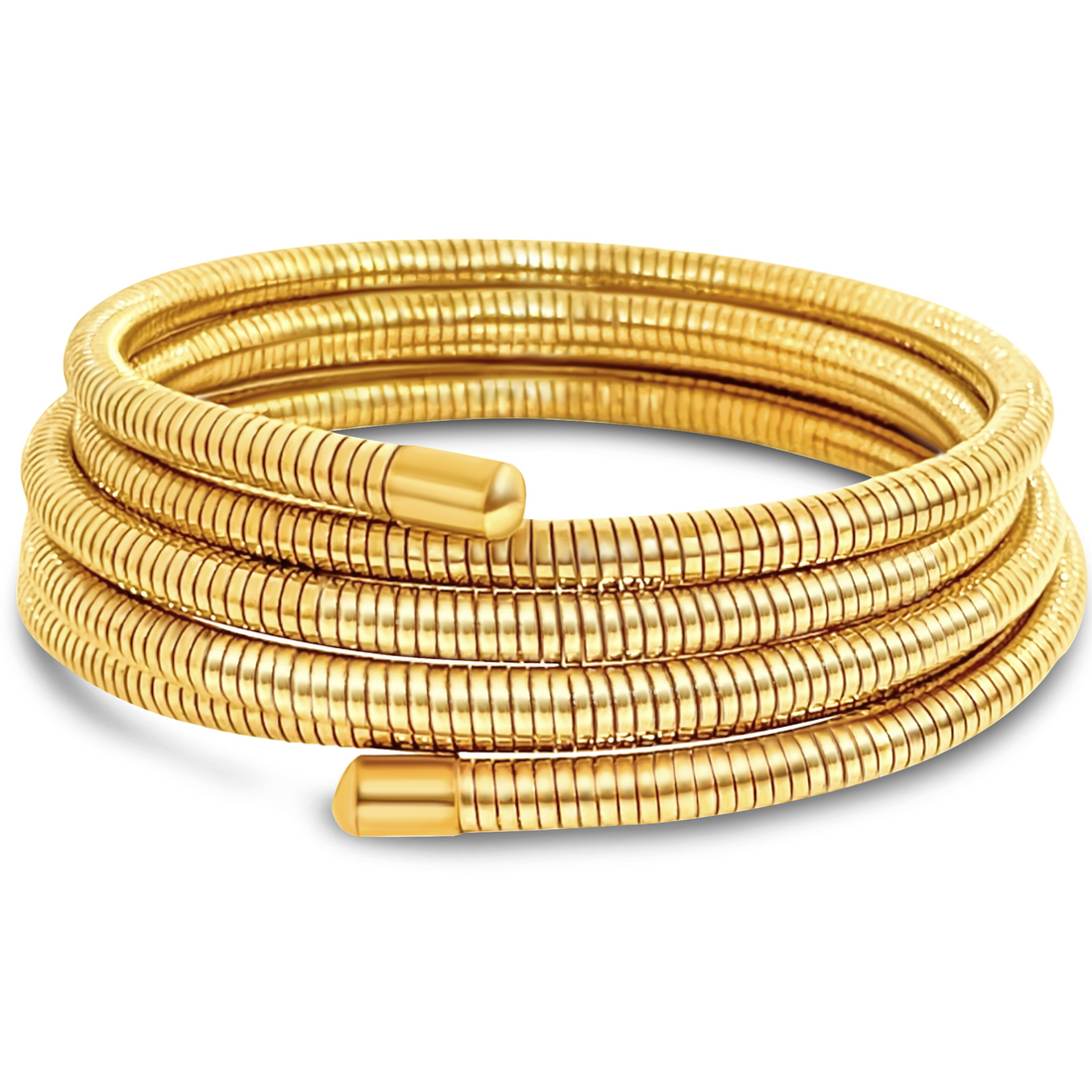 Stretch Coil Wrap Bracelet