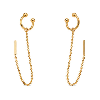 Maris Ear Chain Cuff