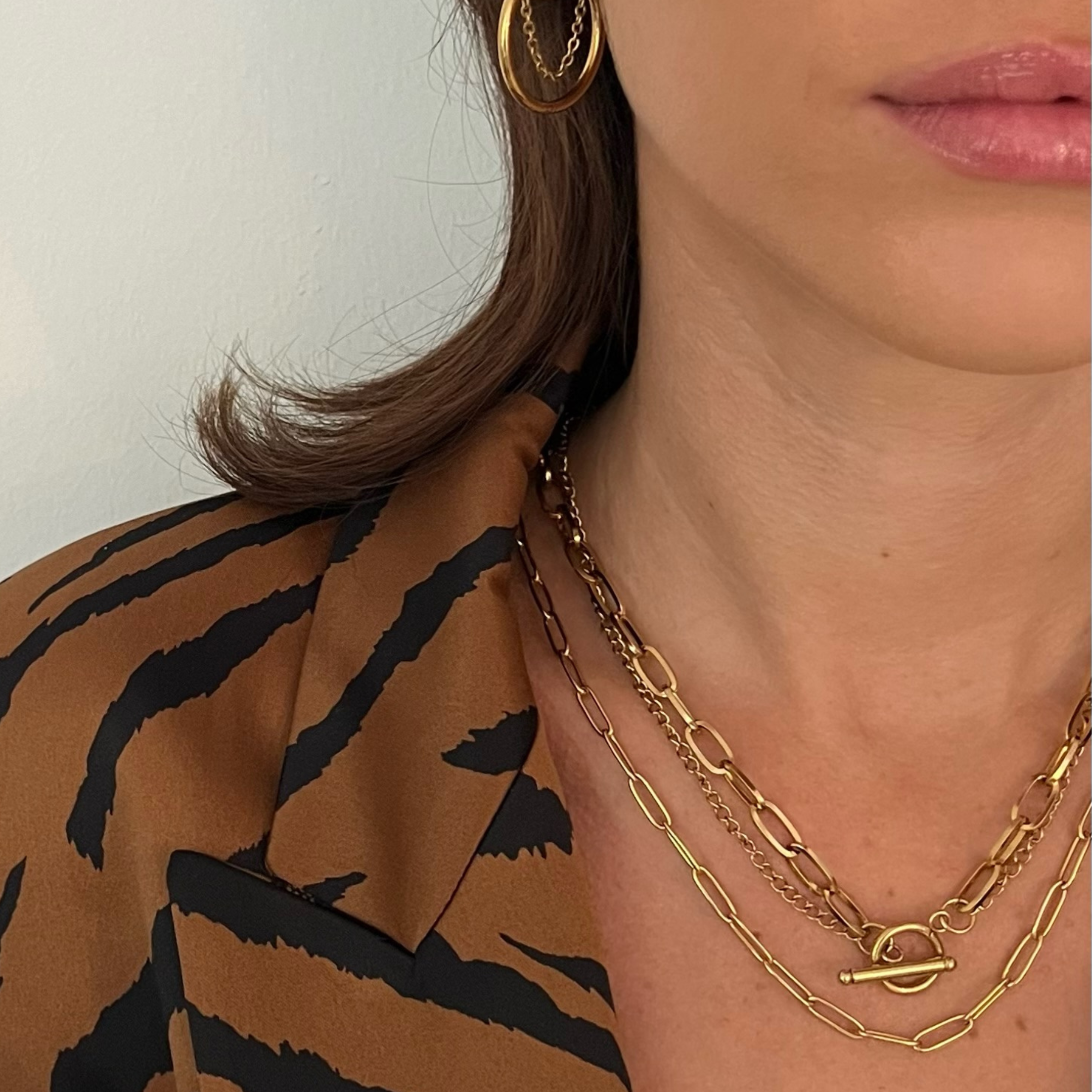 MM Stainless Chain Necklace – Nicole Brayden Gifts