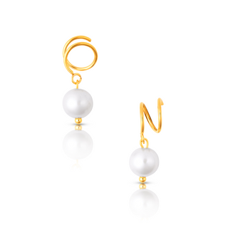 Ellie Vail - Cove Spiral Pearl Earring