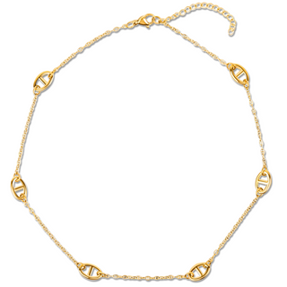 Ellie Vail Mabel Anchor Chain Necklace