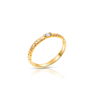 Ellie Vail Paige Dainty Textured Ring