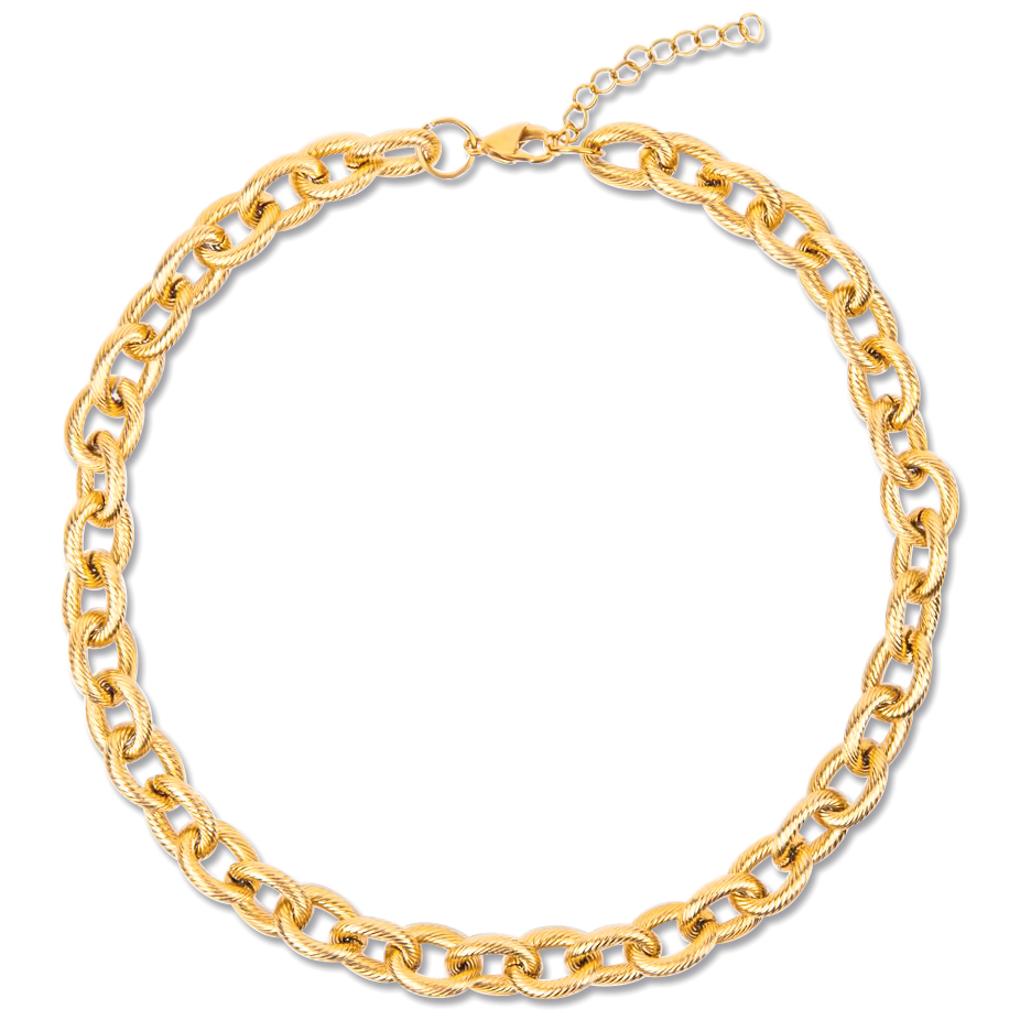 Chunky Link Diamond Necklace – LUISA ALEXANDER