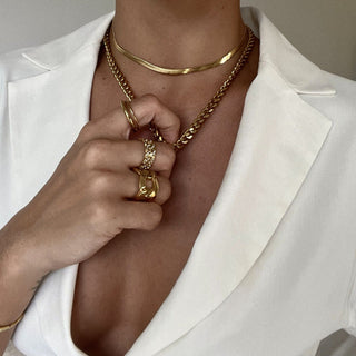 Ellie Vail - Liam Cuban Chain Necklace