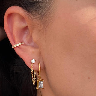 Ellie Vail - Sloane Chain Stud Earring