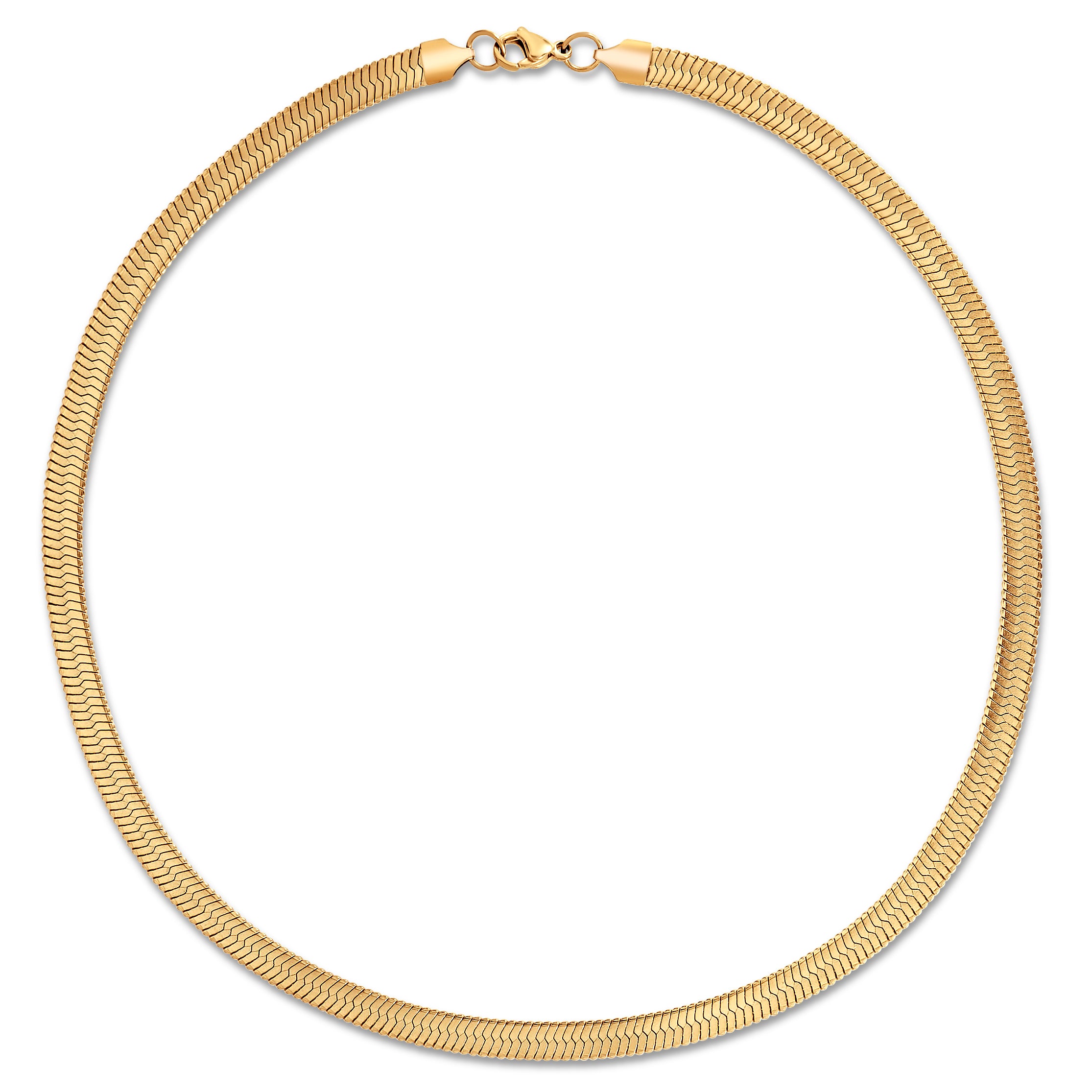 Herringbone Chain Necklace – Nomie